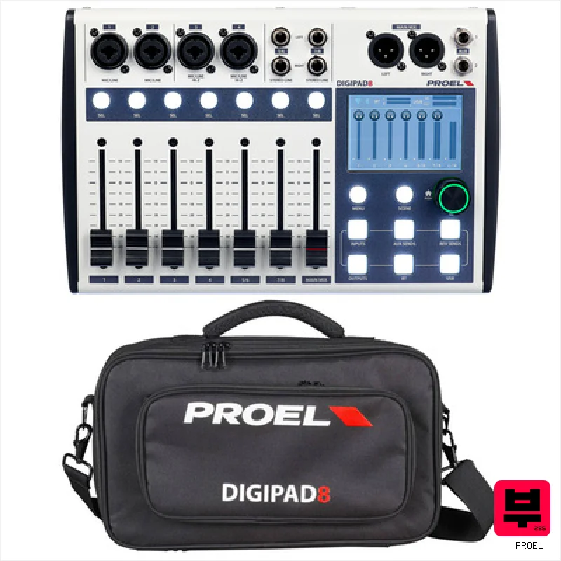 Proel Digipad 8 Bag Bundle - Professional Music Instrument Photo