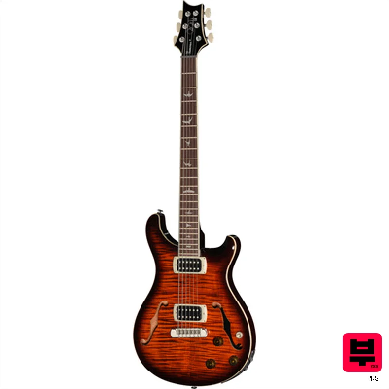 PRS SE Ed Sheeran Orange Tiger SB - Semiacoustic Guitars