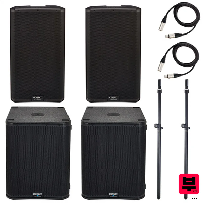 QSC K 12.2/KS118 Power Bundle - Band PA Sets