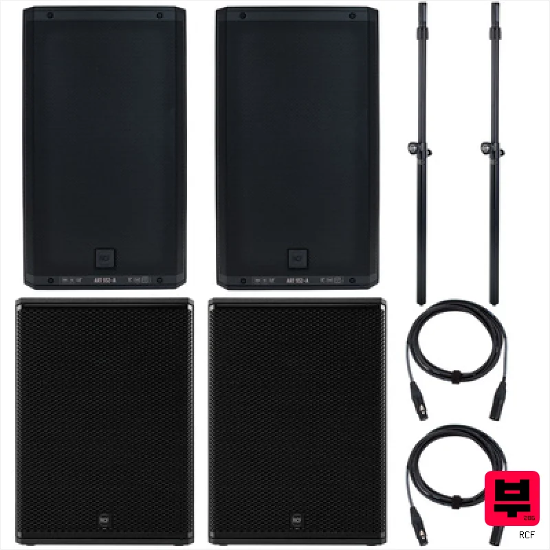 RCF ART932/SUB18-AS Power Bundle - Band PA Sets
