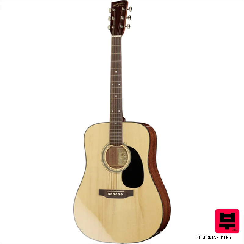 Recording King RD-318 Adirondack - Dreadnought Acoustic Guitars