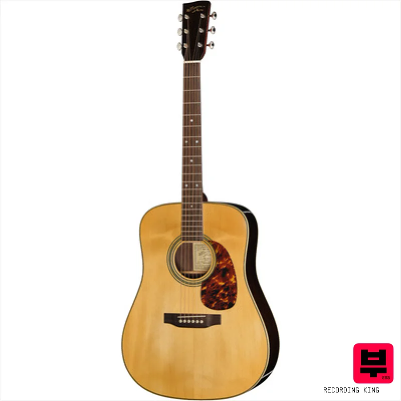 Recording King RD-328 Aged Adirondack - Dreadnought Acoustic Guitars