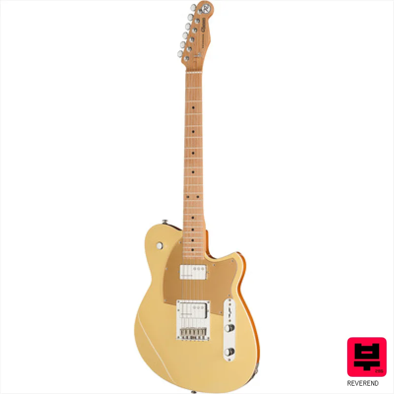 Reverend Charger Cleancut Powder Yellow - Alternative Design Guitars