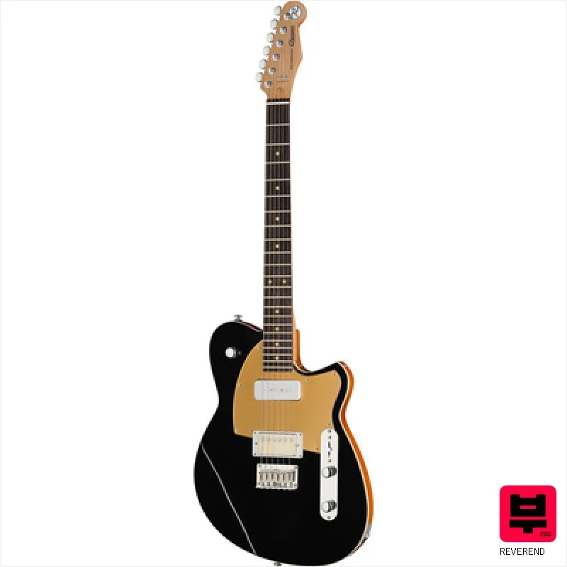 Reverend Charger H90 Midnight Black - Alternative Design Guitars