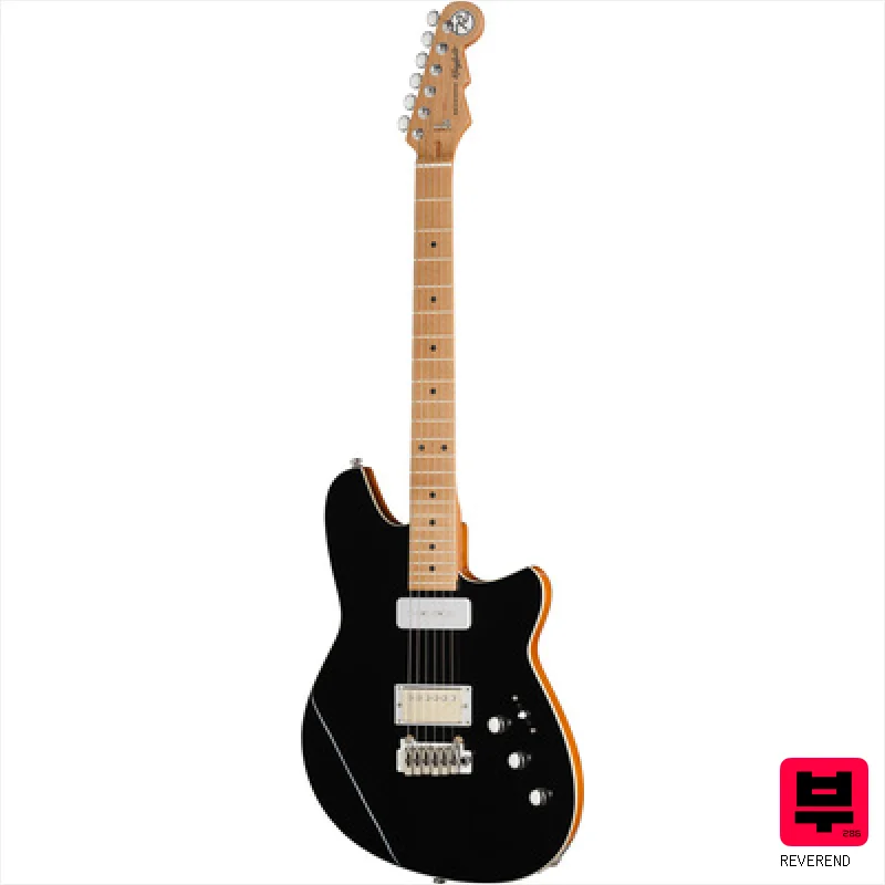 Reverend Kingbolt H90 Midnight Black - Alternative Design Guitars