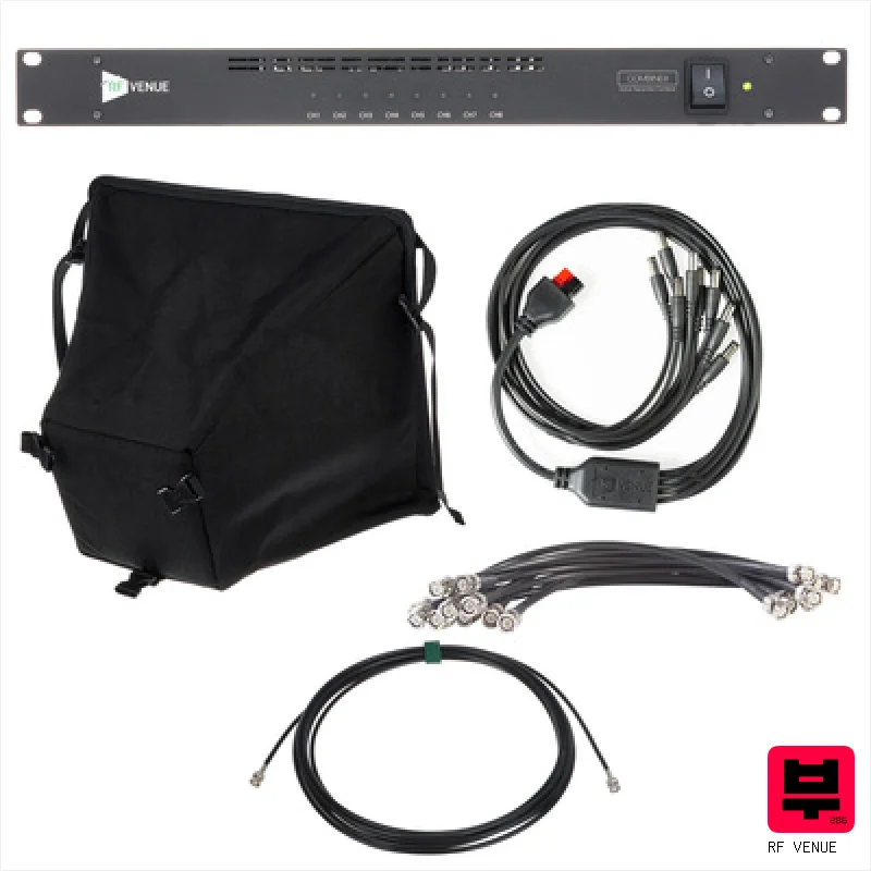 RF Venue 8CH In-Ear Monitor Bundle - Splitters and Combiners