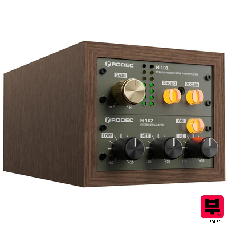 Rodec BUNK 01 Walnut Green - Phono Preamps