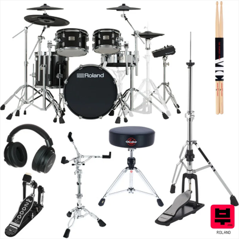 Roland VAD516 V-Drum Kit Bundle - Professional Music Instrument Photo