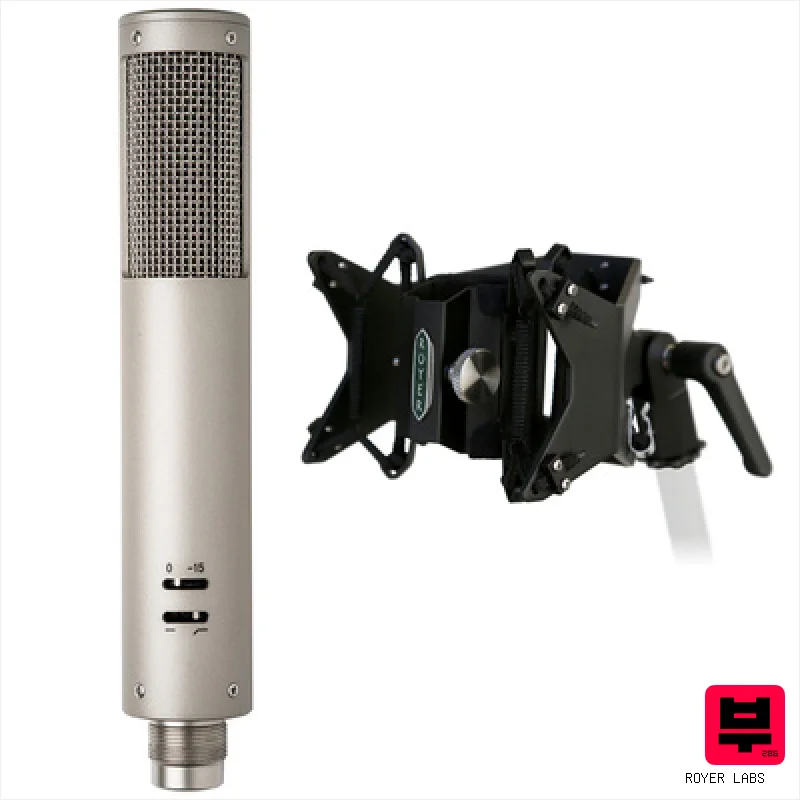 Royer Labs R-12 Shockmount Bundle - Ribbon Microphones