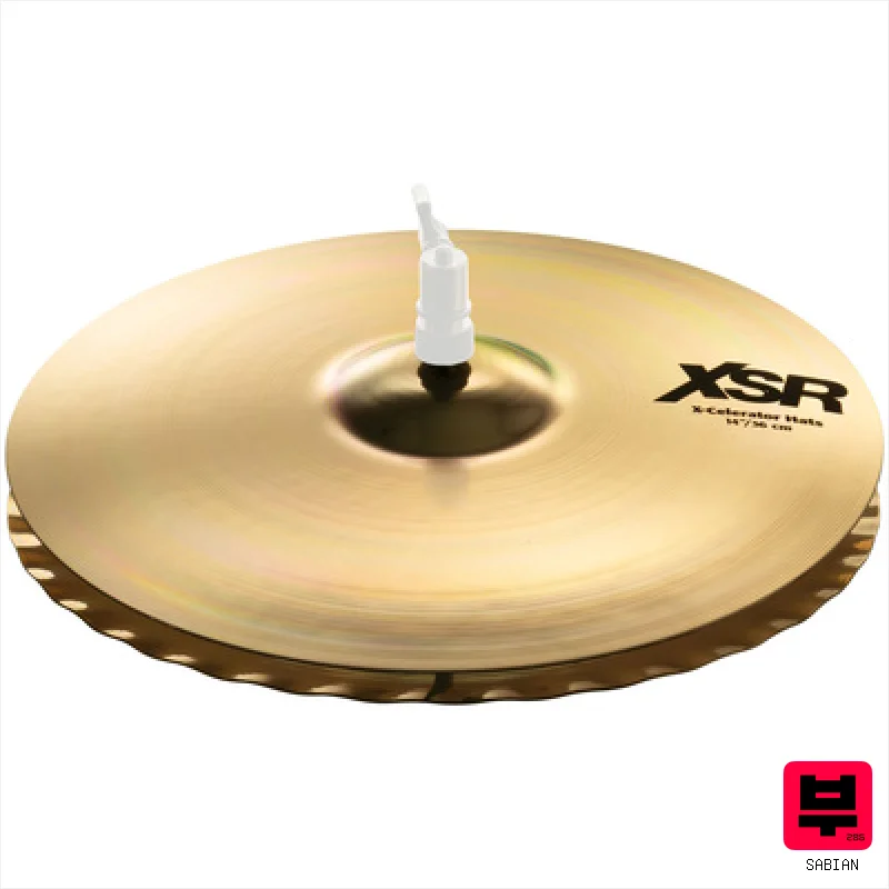 Sabian 14" XSR X-Celerator Hi-Hat - 14" Hi-Hat Cymbals