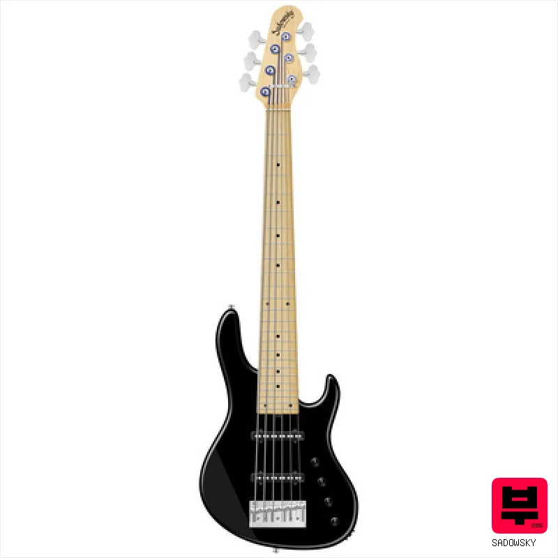 Sadowsky MetroLine 24-Fret MA 6 SBL - Professional Music Instrument Photo
