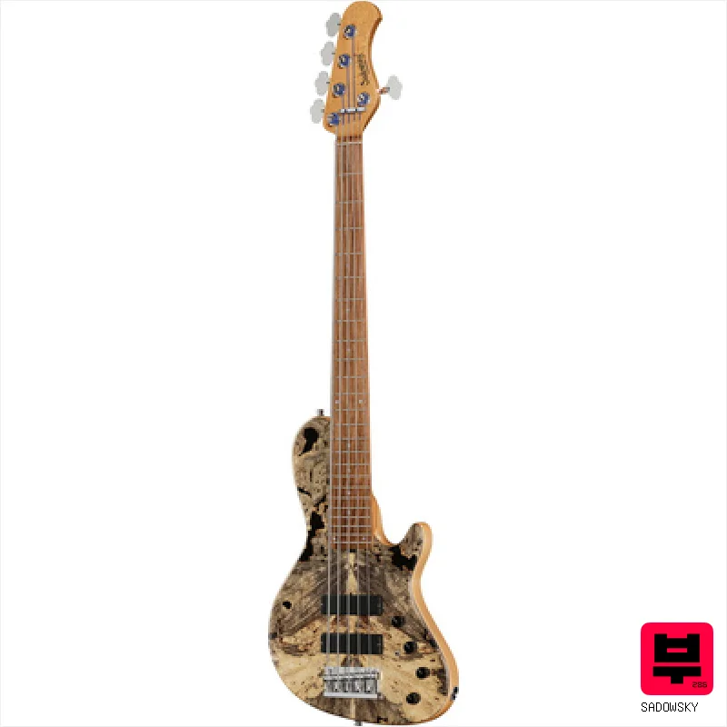 Sadowsky Single Cut 24-5 CS Buckeye - Professional Music Instrument Photo