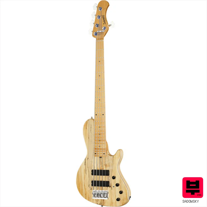 Sadowsky Single Cut 24-5 SC Maple - Professional Music Instrument Photo