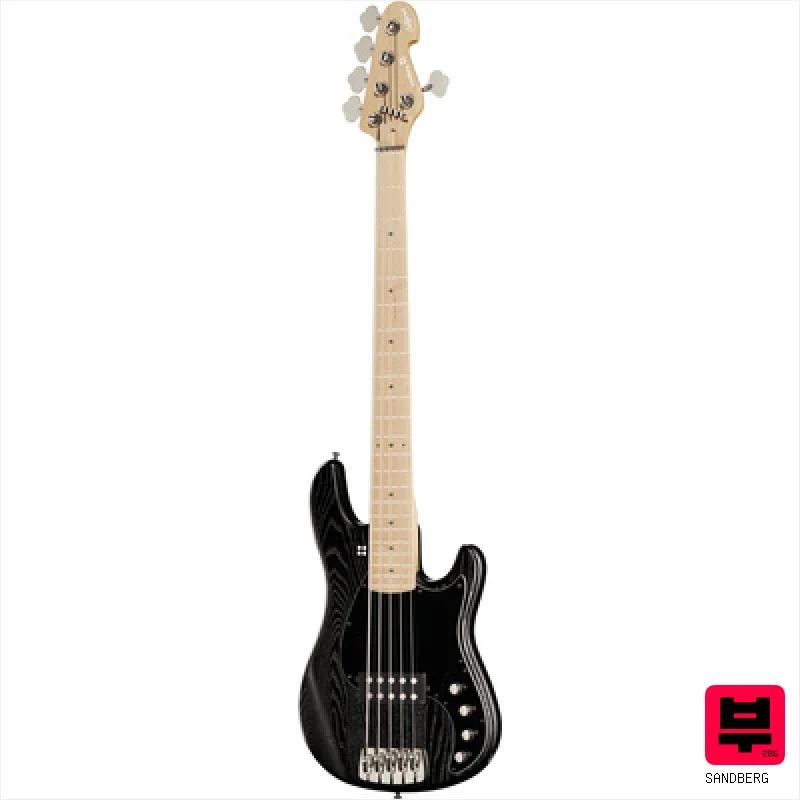 Sandberg California Central 5 Black MN - Professional Music Instrument Photo