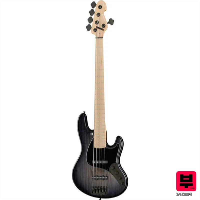 Sandberg California II SLm TT5 MN BKB - 5-String J-Basses