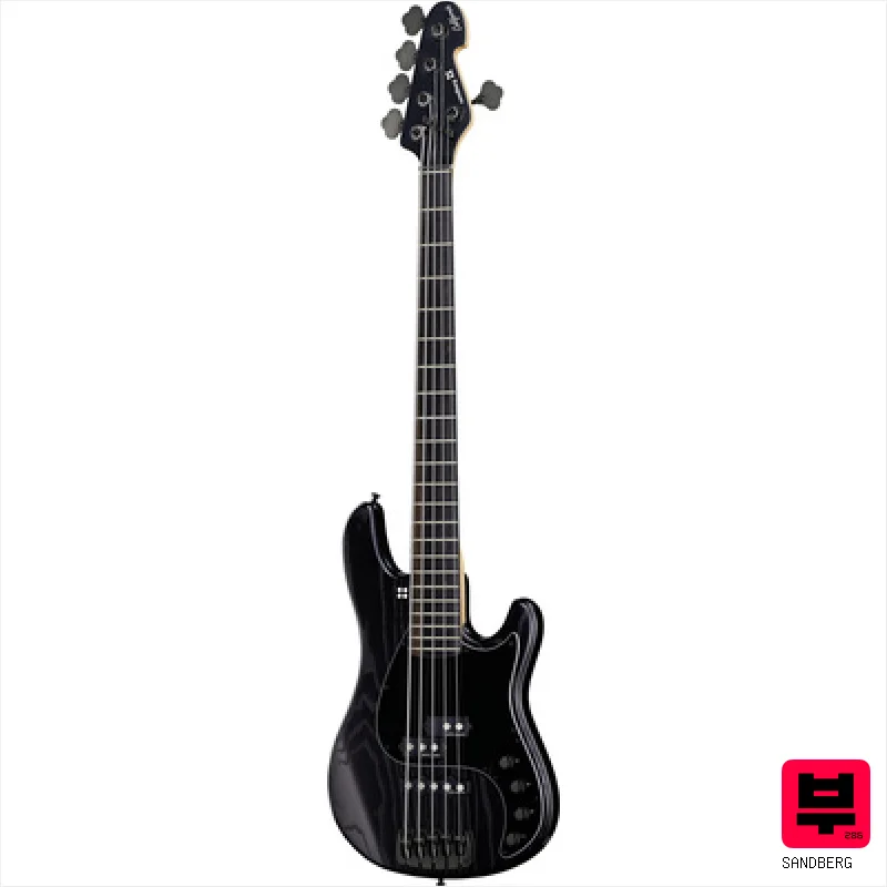 Sandberg California II VT 5 Black Matt - Professional Music Instrument Photo