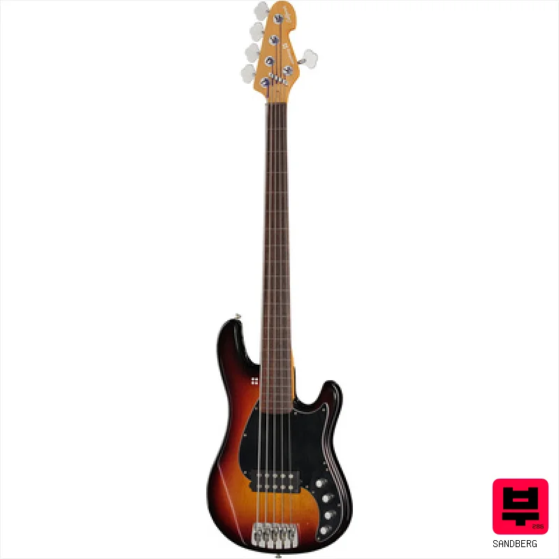 Sandberg California V FL SA 3TSB - Fretless Basses