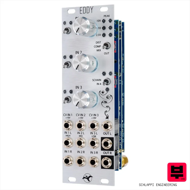 Schlappi Engineering Eddy - Mixer, Attenuator Modules