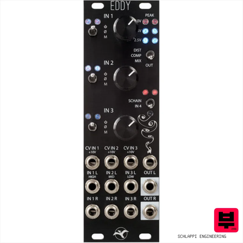 Schlappi Engineering Eddy Black - VCA Modules