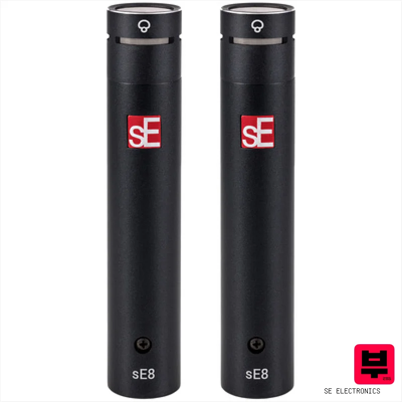 SE Electronics SE8 Supercardioid Stereo-Set - Small Diaphragm Condenser Microphones