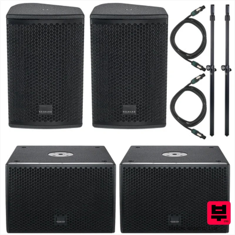 Seeburg Acoustic Line X1/GSub 1001 Power Bundle - Acoustic and Entertainer PA Sets
