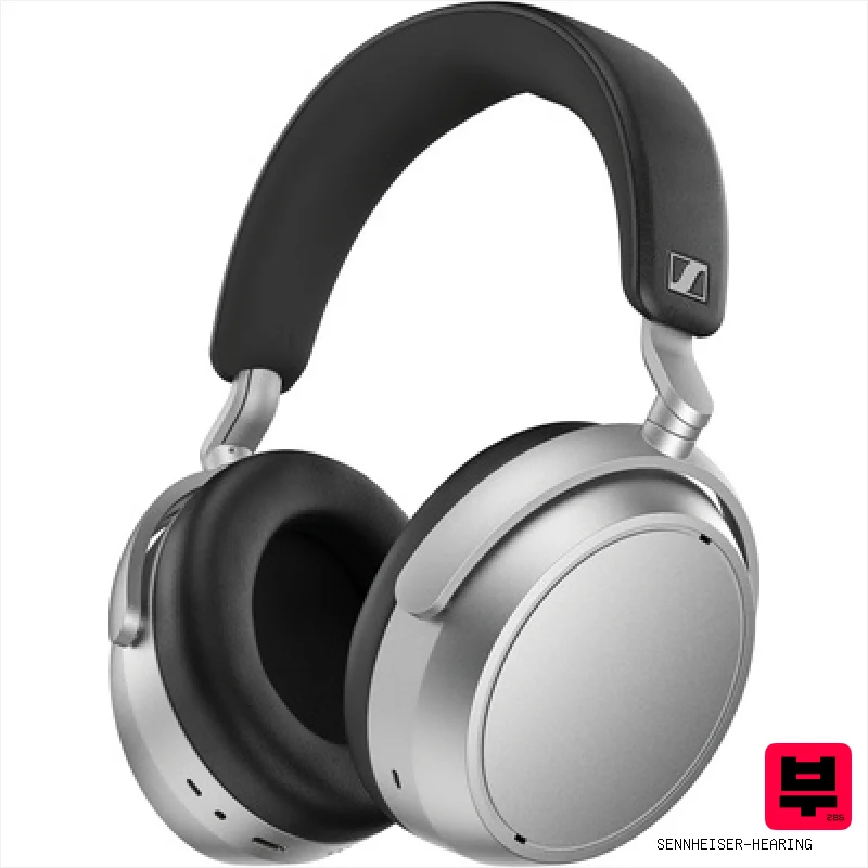 Sennheiser-Hearing HDB 630 Lunar Silver - Bluetooth Headphones