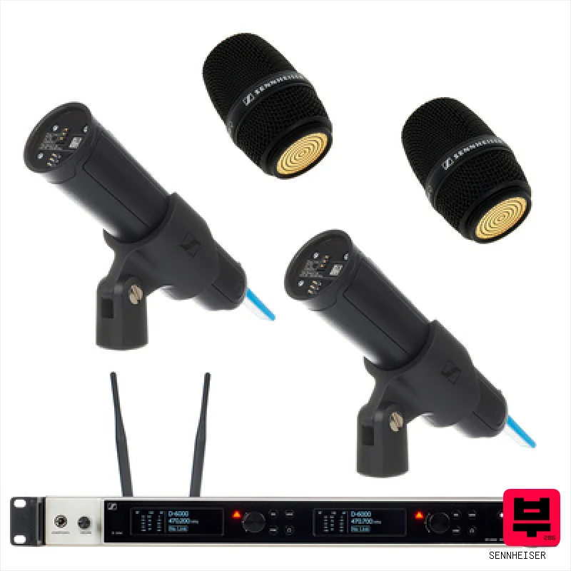 Sennheiser 6000/945 A5-A8 Twin Set - Wireless handheld microphone systems