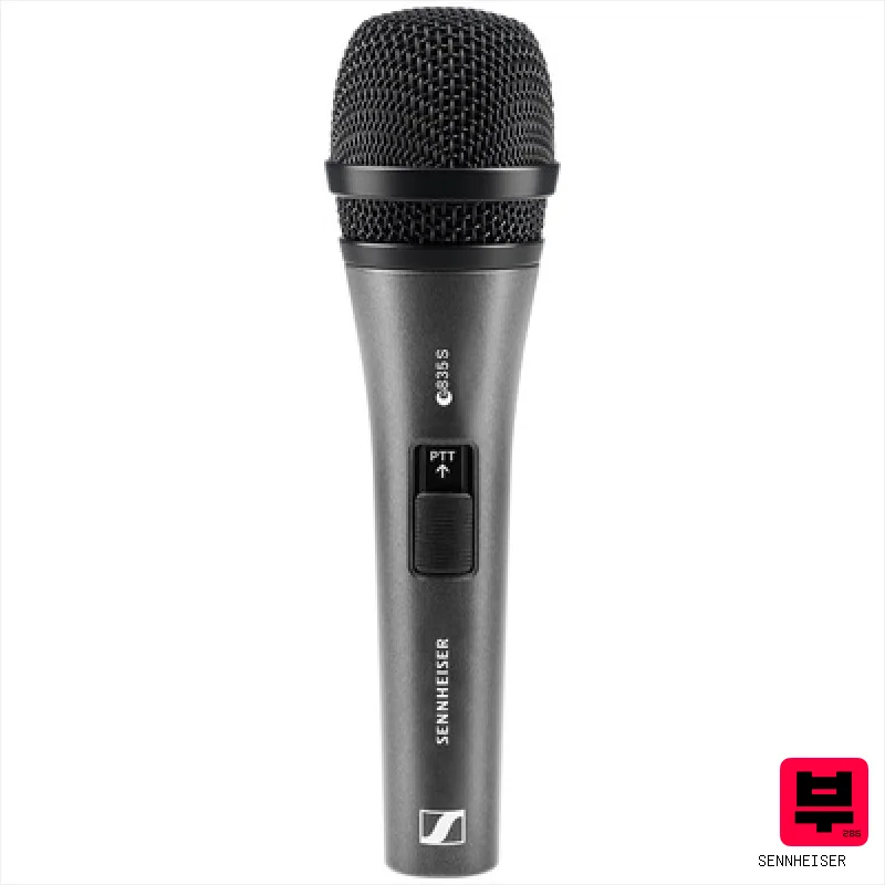 Sennheiser E835-S-PTT - Dynamic Microphones