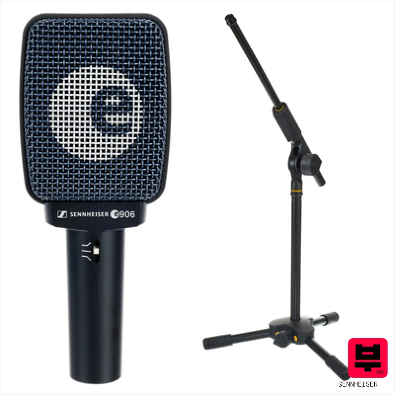 Sennheiser E 906 Stand Bundle - Amp Microphones
