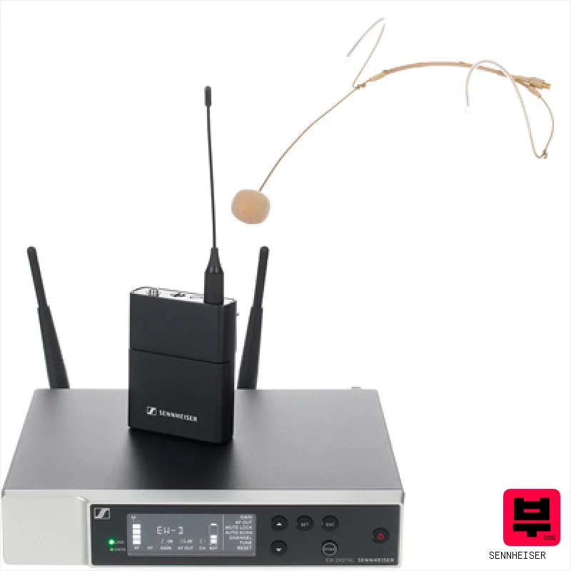 Sennheiser EW-D 4 BE R1-6 Bundle - Wireless headset microphone systems