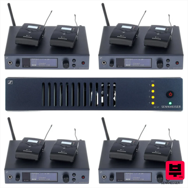 Sennheiser ew IEM G4 A1-Band 8 CH Bundle - Wireless In-Ear Systems