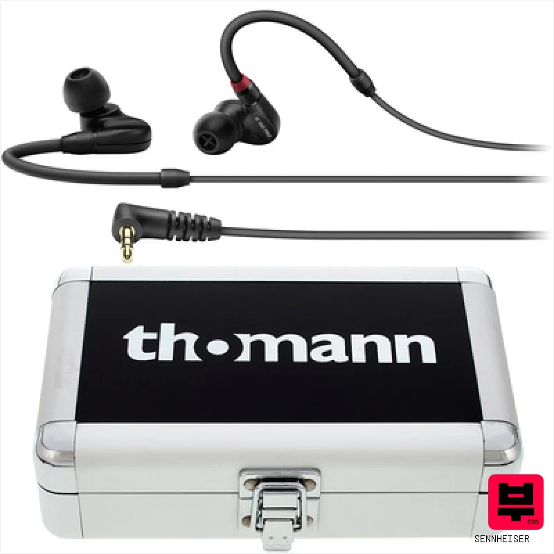 Sennheiser IE 100 Pro Case Black Bundle - In-Ear Headphones