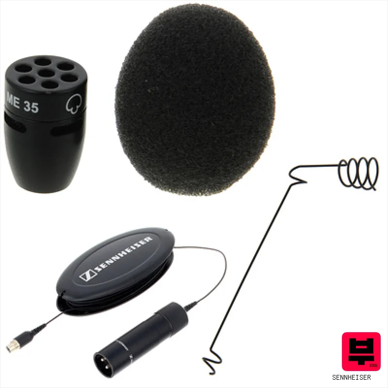 Sennheiser ME35 Hanging Microphone Bundle - Hanging Microphones