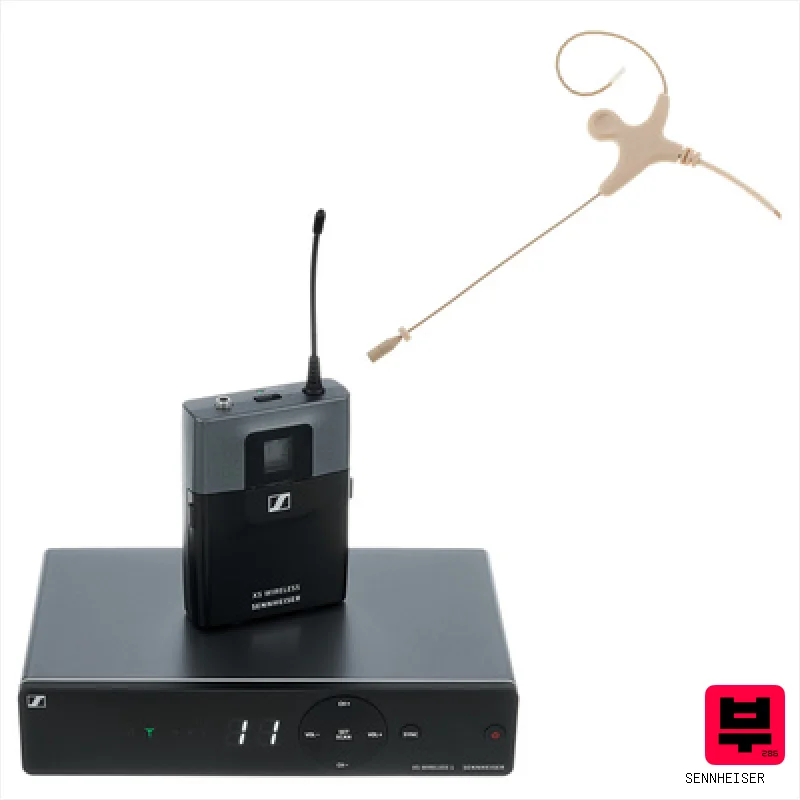 Sennheiser XSW 1 B-Band EarmiKe - O Set - Wireless headset microphone systems