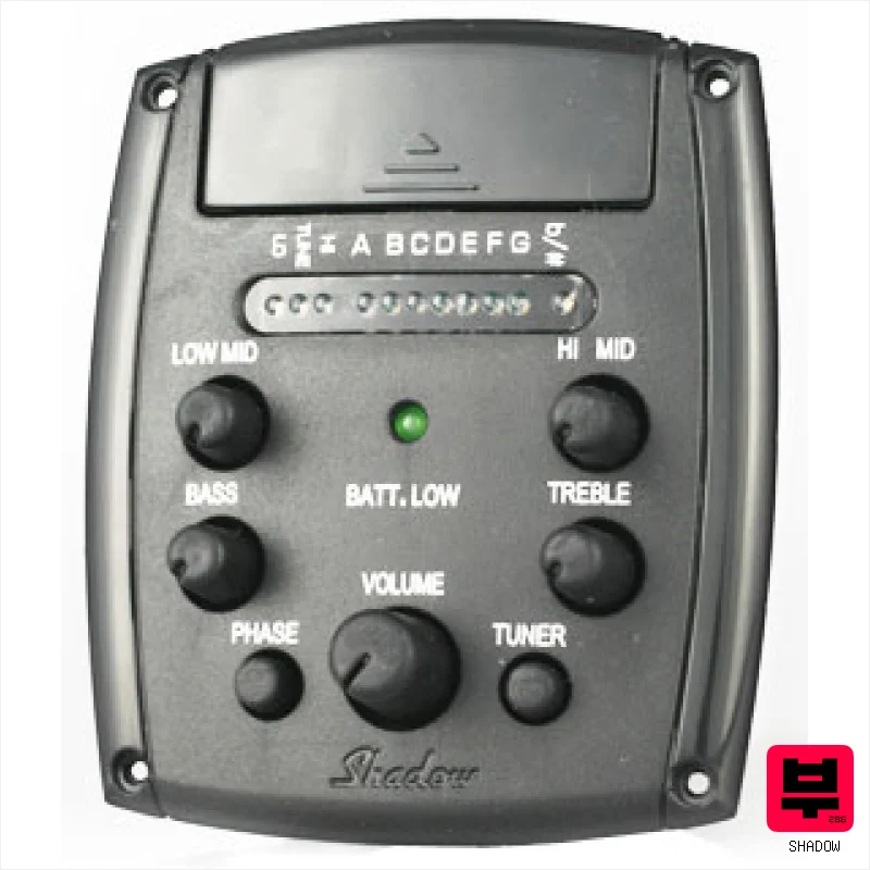 Shadow SH Performer Pro Tuner - Preamp / Pickup Complete Sets for Acoustic Guitars