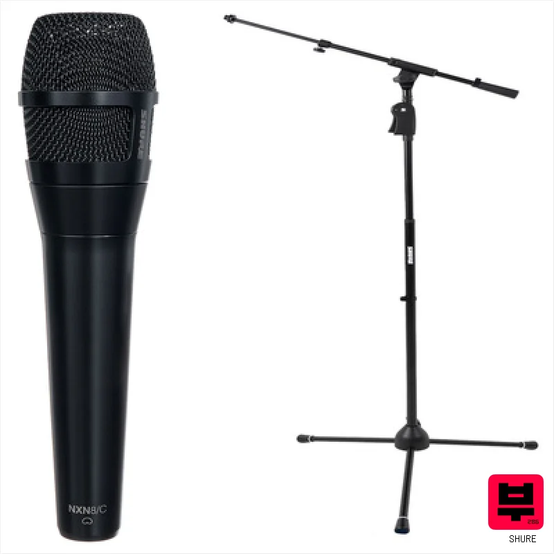 Shure Nexadyne 8/C Stand Bundle - Professional Music Instrument Photo