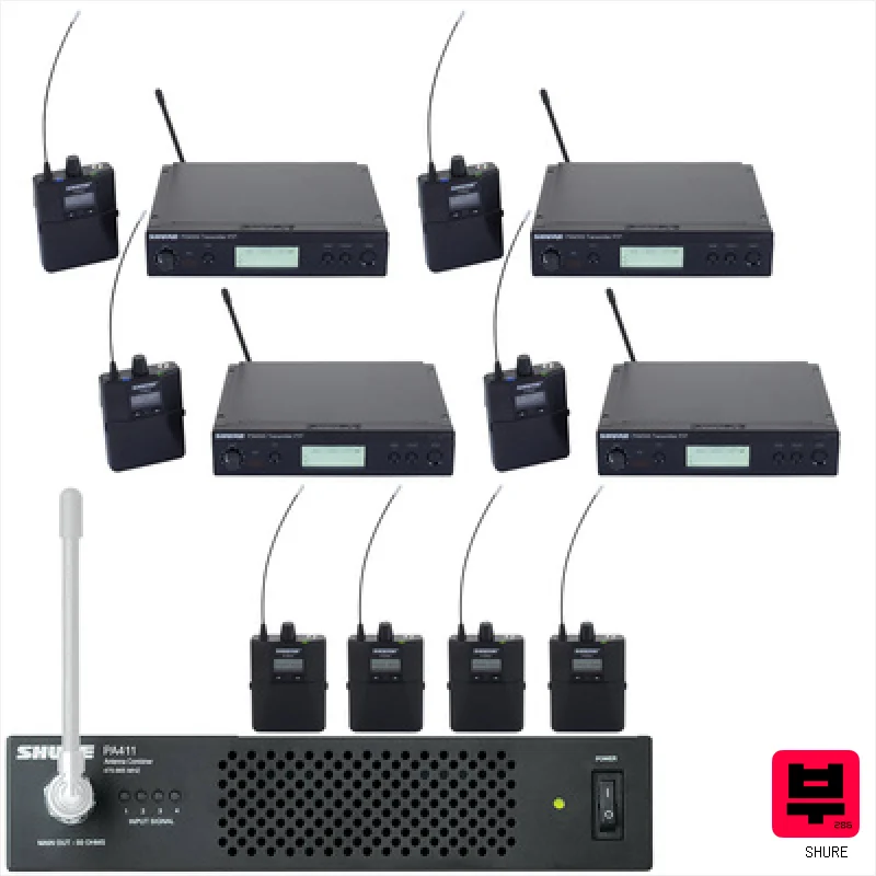 Shure PSM 300 Premium K3E 8CH Set - Professional Music Instrument Photo