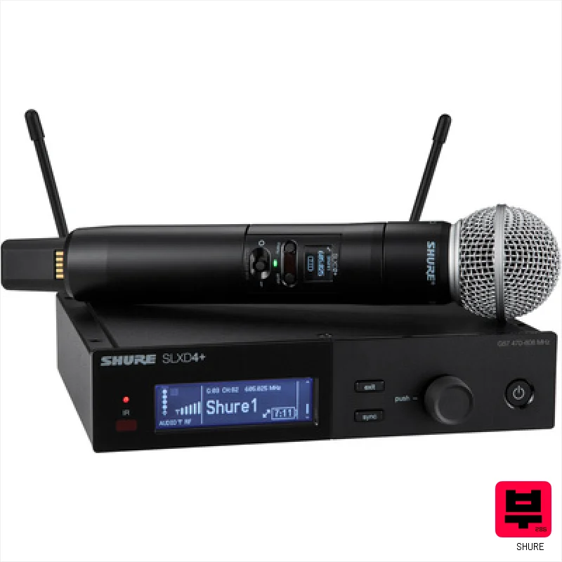 Shure SLXD24+E/SM58 G65 - Professional Music Instrument Photo