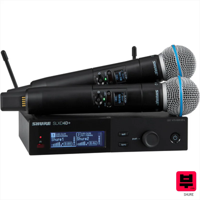 Shure SLXD24D+E/Beta58 S50 - Professional Music Instrument Photo