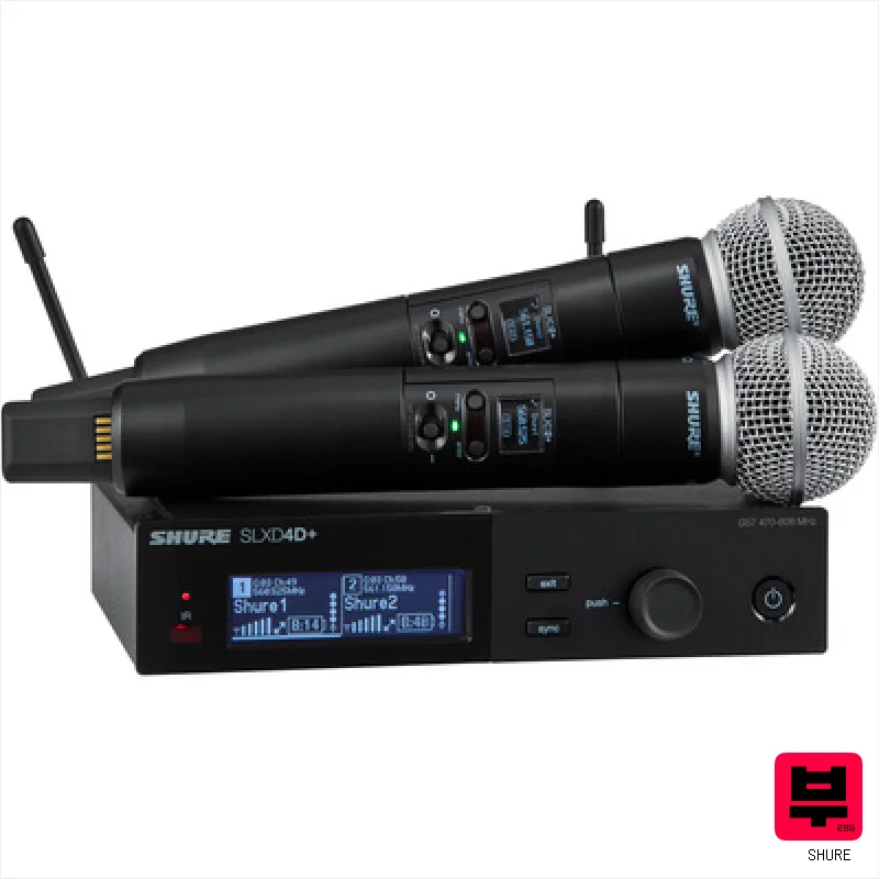 Shure SLXD24D+E/SM58 G65 - Professional Music Instrument Photo