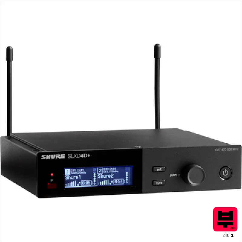 Shure SLXD4D+E G65 - Receivers