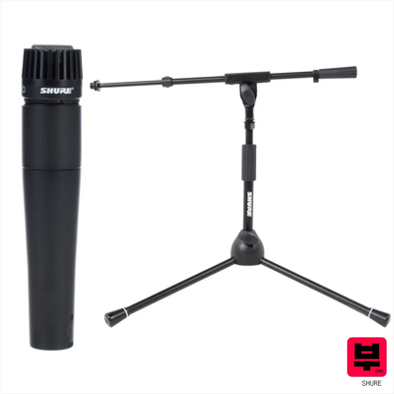 Shure SM57 LC Stand Bundle - Professional Music Instrument Photo