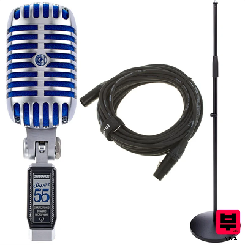 Shure Super 55 Deluxe Bundle - Microphone Bundles