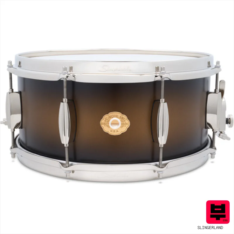 Slingerland 14"x6.5" Radio King Snare BG - Professional Music Instrument Photo