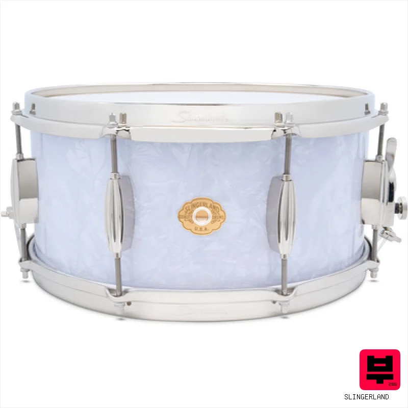 Slingerland 14"x6.5" Radio King Snare WMP - Professional Music Instrument Photo