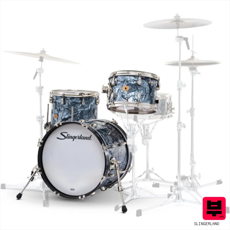 Slingerland 18" Radio King 3pc Kit BDP - Premium Drum Kits