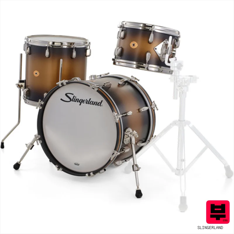 Slingerland 18" Radio King 3pc Kit BG - Premium Drum Kits