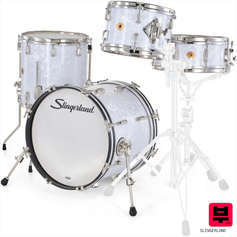 Slingerland 18" Radio King 4pc w/Snare WMP - Premium Drum Kits