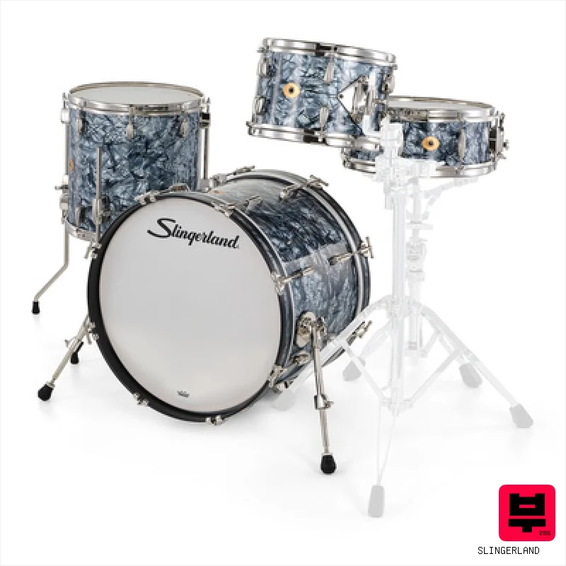 Slingerland 20" Radio King 4pc w/Snare BDP - Premium Drum Kits