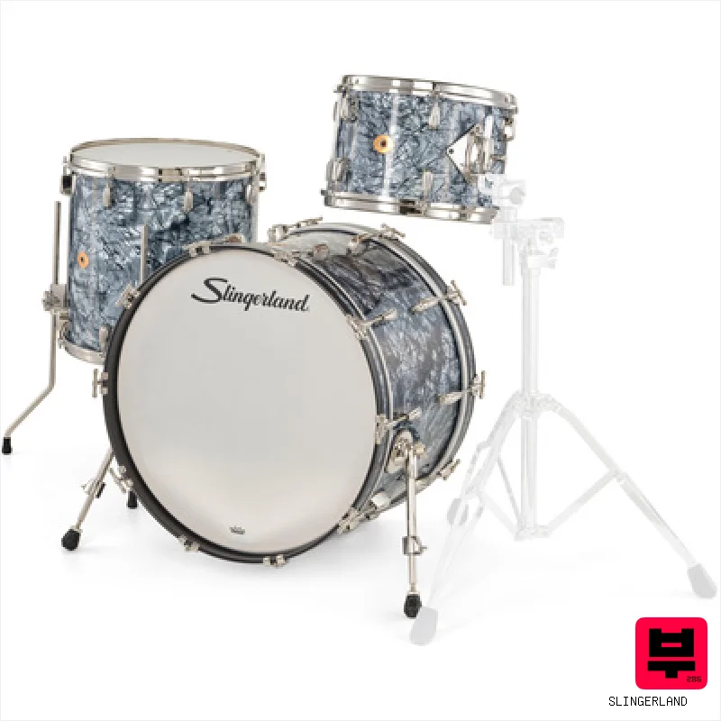 Slingerland 22" Radio King 3pc Kit BDP - Premium Drum Kits